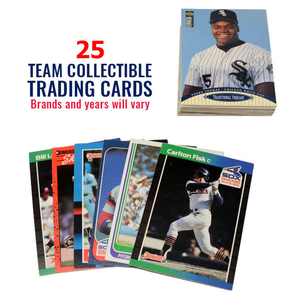 Chicago White Sox 25 Card Team Baseball Card Lot