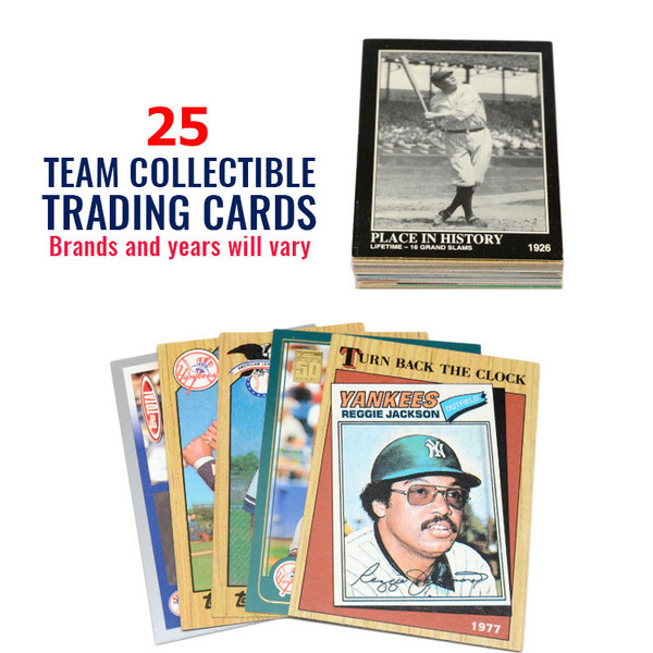 New York Yankees 25 Card Team Baseball Card Lot