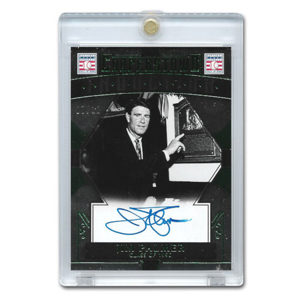 Jim Palmer Autographed Card 2015 Panini Cooperstown Green # 23 Ltd Ed of 49