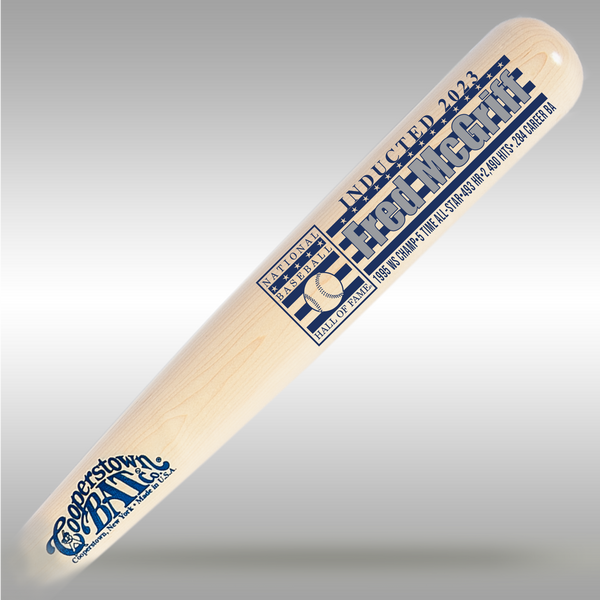 Fred McGriff Baseball Hall of Fame Silver Player Series Full Size Bat