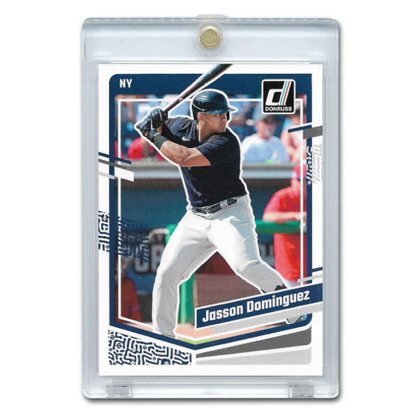 Jasson Dominguez 2023 Donruss # 109 Pre-Rookie Card