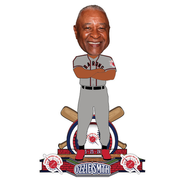 Ozzie Smith Birmingham Black Barons 2024 East-West Classic Game Bobblehead Ltd Ed of 144 (Pre-Order)