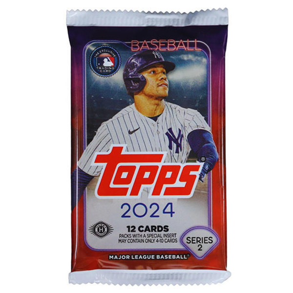 2024 Topps Series 2 Baseball 12 Card Hobby Pack