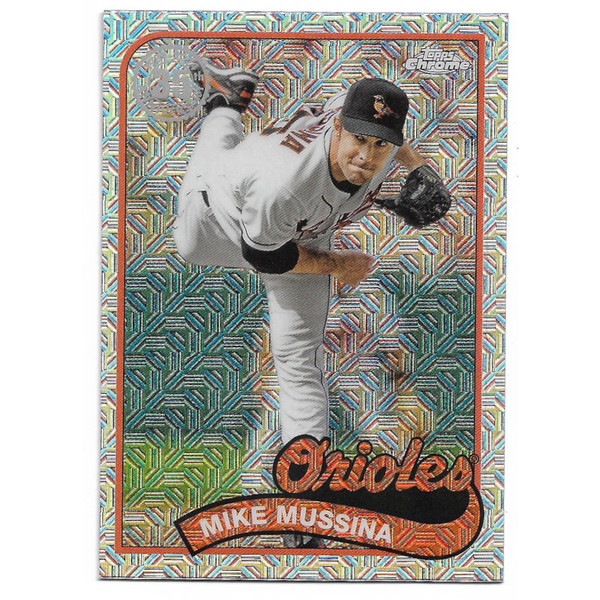 Mike Mussina 2024 Topps Series 2 35th 1989 Silver Pack Chrome # 36