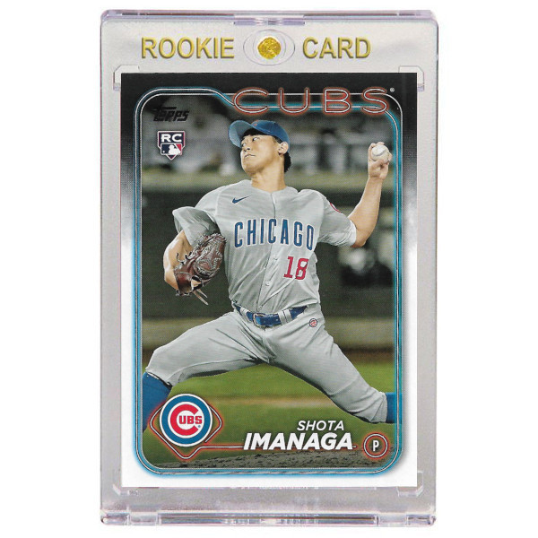 Shota Imanaga Chicago Cubs 2024 Topps # 442 Rookie Card