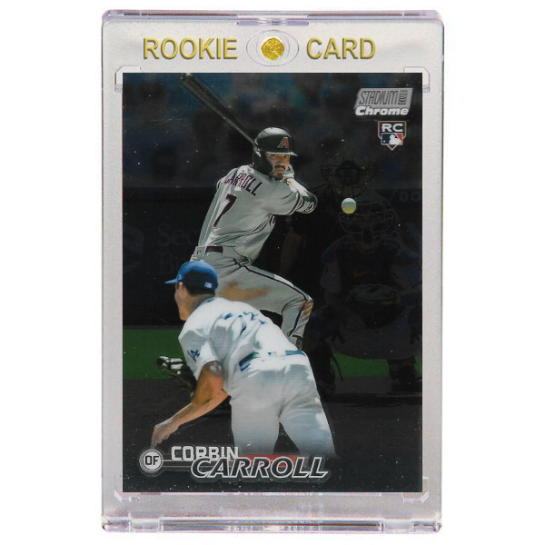 Corbin Carroll Arizona Diamondbacks 2023 Stadium Club Chrome # 131 Rookie Card