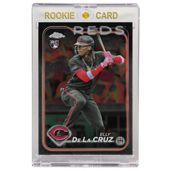 Elly De La Cruz Cincinnati Reds 2024 Topps Chrome # 44 Rookie Card