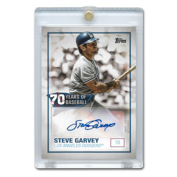 Steve Garvey Autographed Card 2021 Topps 70 Years of Baseball # 70YA-SG