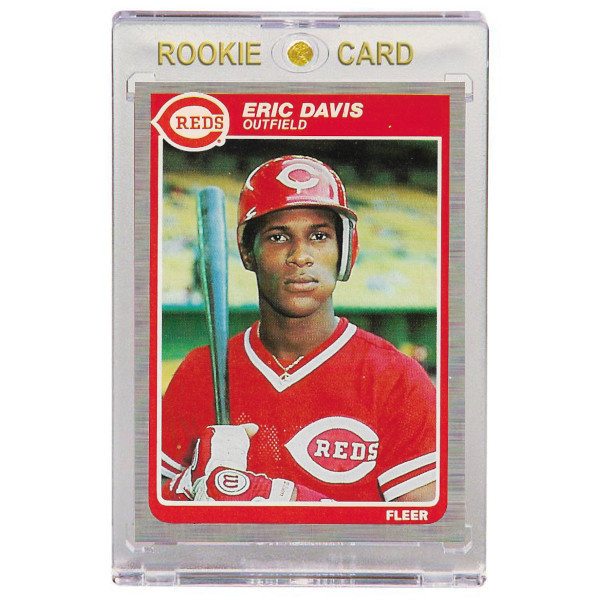 Eric Davis Cincinnati Reds 1985 Fleer # 533 Rookie Card