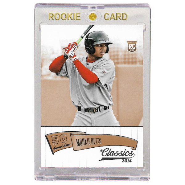 Mookie Betts Boston Red Sox 2014 Donruss Classisc # 169 Rookie Card