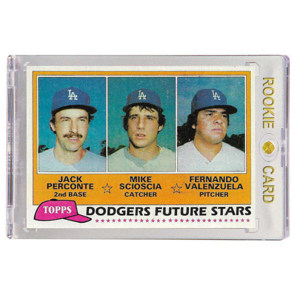 Fernando Valenzuela Los Angeles Dodgers 1981 Topps # 302 Rookie Card