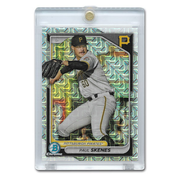Paul Skenes Pittsburgh Pirates 2024 Bowman Chrome Prospects Mega # BCP125 Pre-Rookie Card