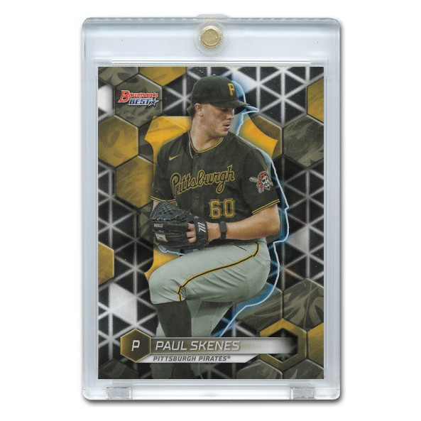Paul Skenes Pittsburgh Pirates 2023 Bowman's Best Top Prospects # 22 Pre-Rookie Card