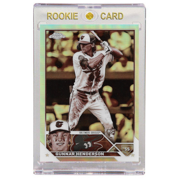 Gunnar Henderson Baltimore Orioles 2023 Topps Chrome Sepia Refractor # 2 Rookie Card