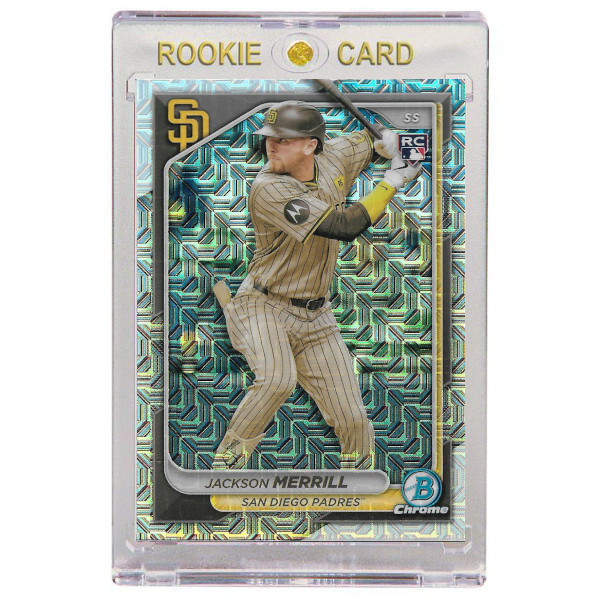 Jackson Merrill San Diego Padres 2024 Bowman Chrome Mega # 27 Rookie Card