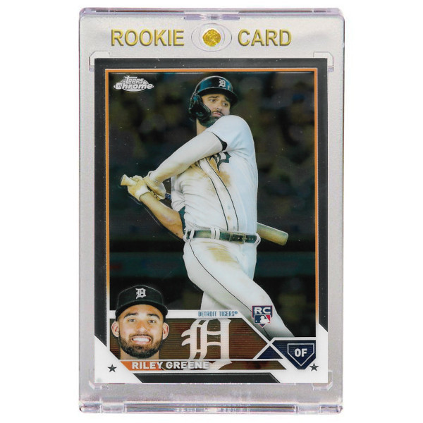 Riley Greene Detroit Tigers 2023 Topps Chrome # 182 Rookie Card