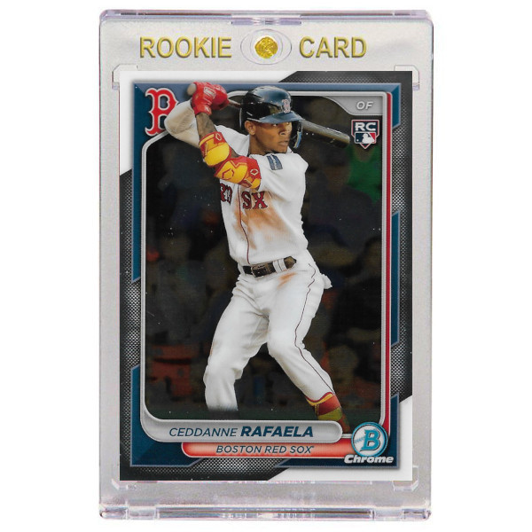 Ceddanne Rafaela Boston Red Sox 2024 Bowman Chrome # 5 Rookie Card