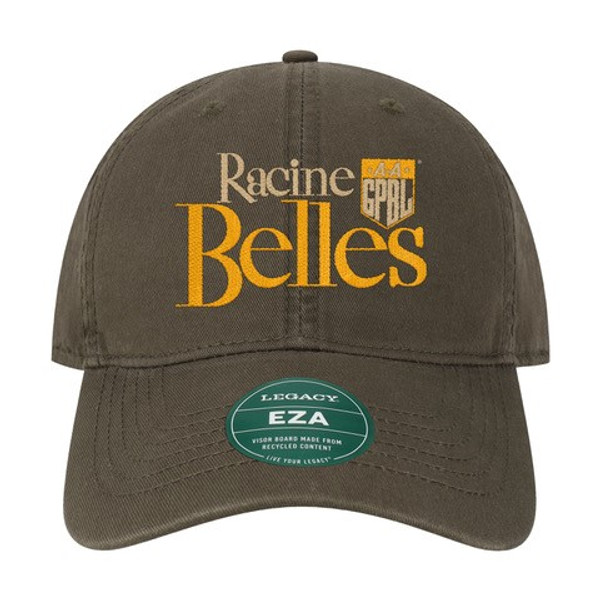 Teambrown Racine Belles AAGPBL Brown Adjustable Cap