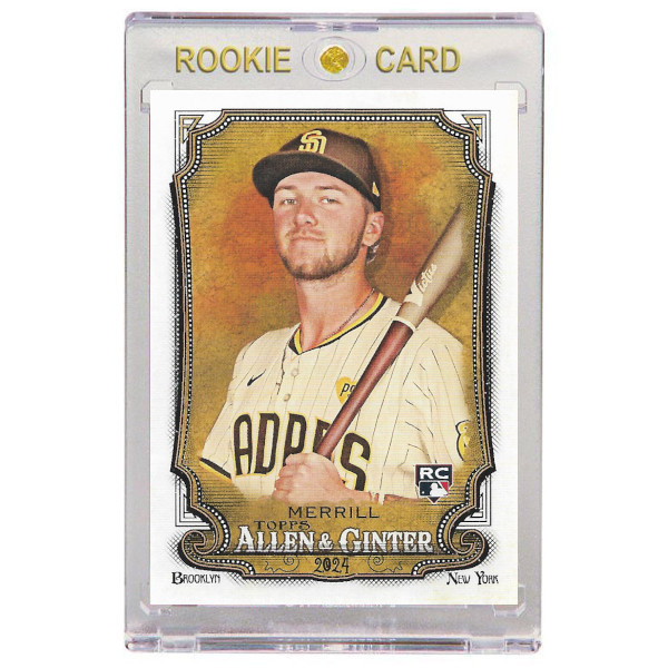 Jackson Merrill San Diego Padres 2024 Topps Allen & Ginter # 275 Rookie Card