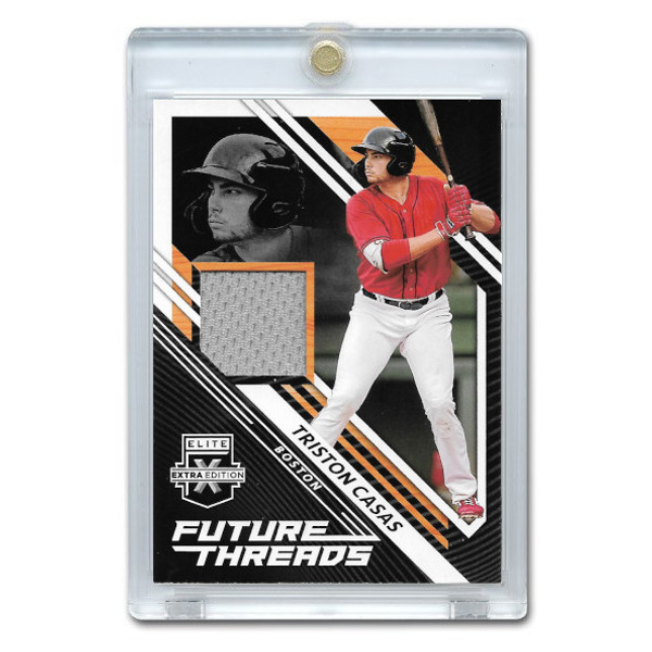 Triston Casas 2021 Panini Elite Extra Edition Future Threads # FT-TC