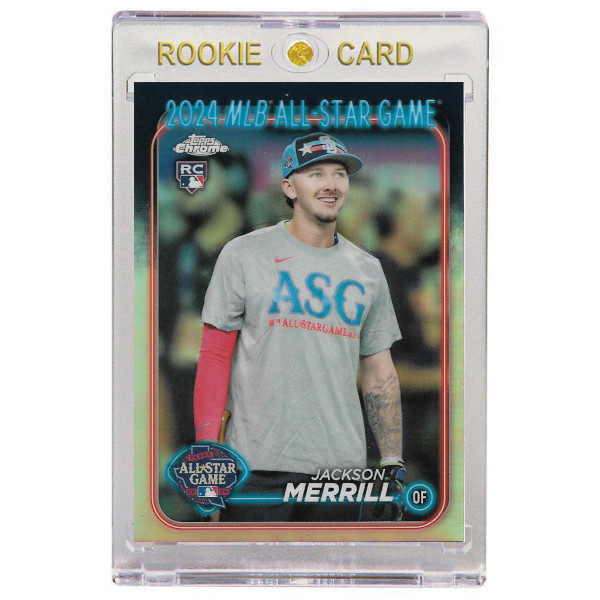 Jackson Merrill San Diego Padres 2024 Topps Chrome Update All-Star Game # ASG49 Rookie Card