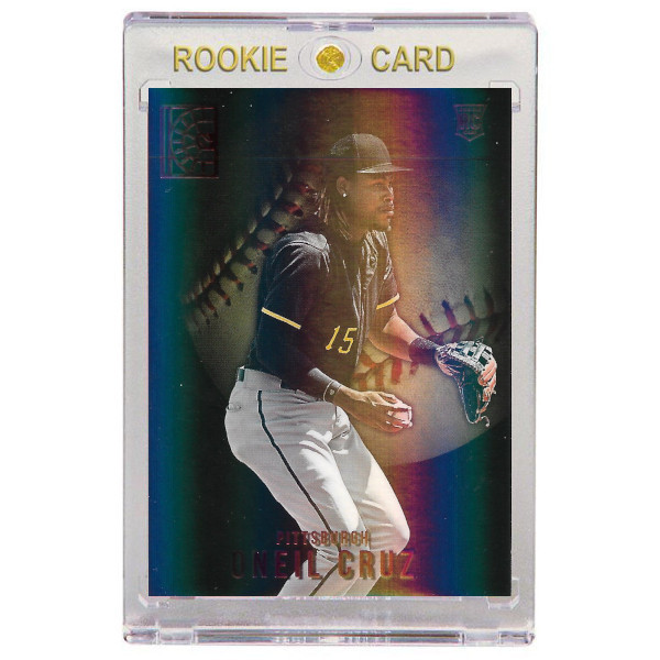 Oneil Cruz Pittsburgh Pirates 2022 Panini Capstone Red Foil # 43 Rookie Card