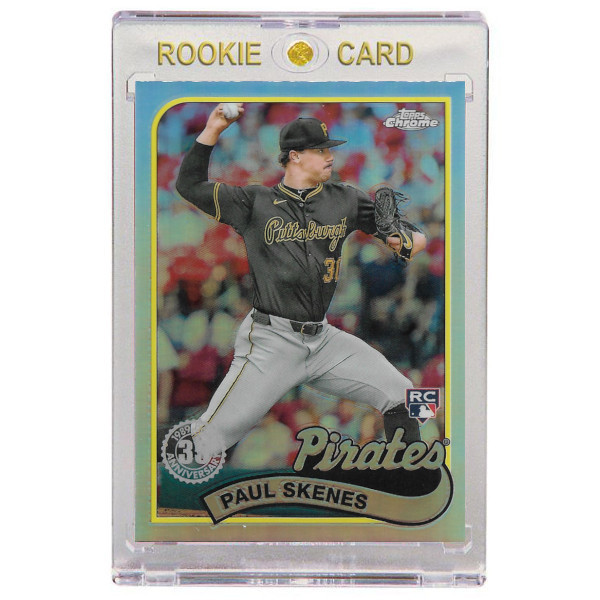 Paul Skenes Pittsburgh Pirates 2024 Topps Chrome Update 35th # 89CU1 Rookie Card