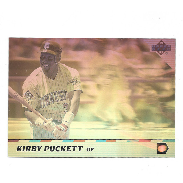 Kirby Puckett 1992 Upper Deck MVP Hologram # 41