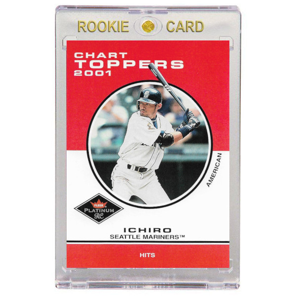 Ichiro Suzuki Seattle Mariners 2001 Fleer Platinum # 417 Rookie Card