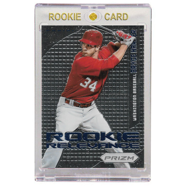 Bryce Harper Washington Nationals 2012 Panini Prizm Rookie Relevance # RR2 Rookie Card