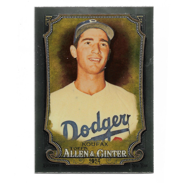 Sandy Koufax 2024 Topps Allen & Ginter Chrome # 312