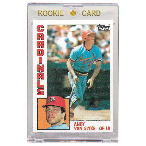 Andy Van Slyke St. Louis Cardinals 1984 Topps # 206 Rookie Card