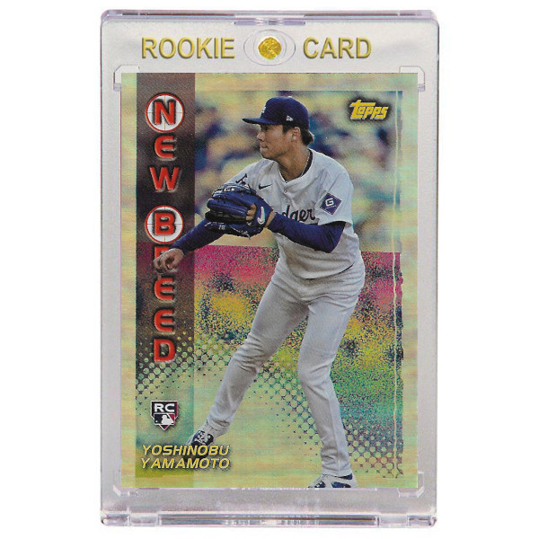Yoshinobu Yamamoto Los Angeles Dodgers 2024 Topps Archives New Breed # 6 Rookie Card