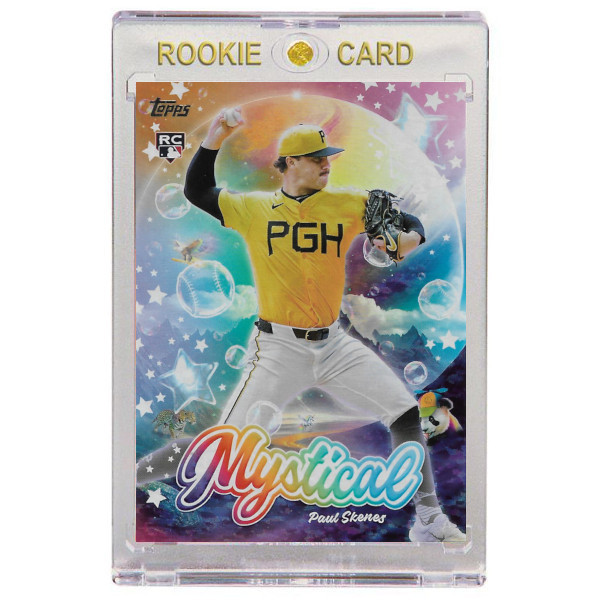 Paul Skenes Pittsburgh Pirates 2024 Topps Update Mystical # 27 Rookie Card