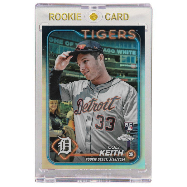 Colt Keith Detroit Tigers 2024 Topps Chrome Update Refractor # USC178 Rookie Card