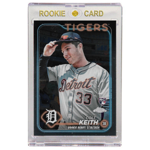 Colt Keith Detroit Tigers 2024 Topps Chrome Update # USC178 Rookie Card