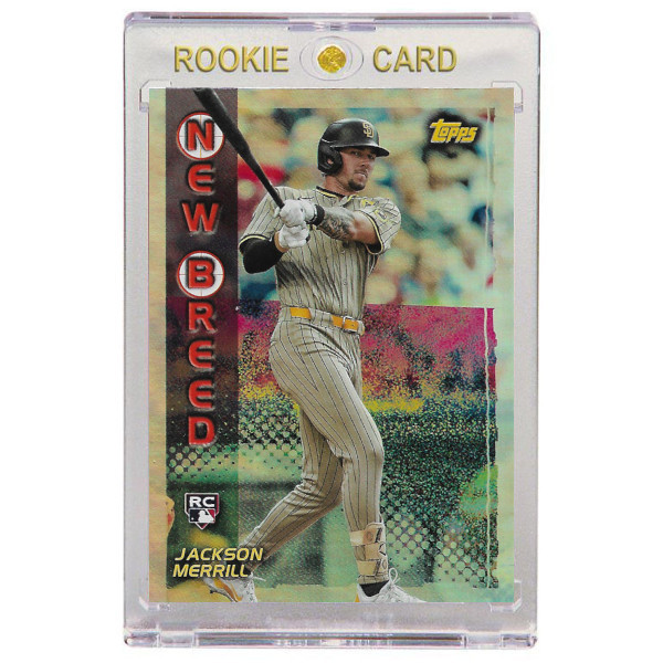 Jackson Merrill San Diego Padres 2024 Topps Archives New Breed # 11 Rookie Card