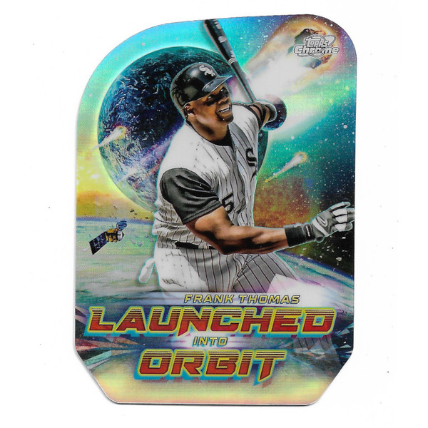 Frank Thomas 2023 Topps Cosmic Chrome Launched Into Orbit # 16