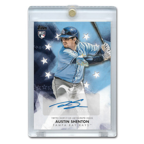 Austin Shenton Autographed Card 2024 Topps Baseball Stars #BSAU-AS Rookie Card