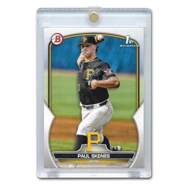 Paul Skenes 2023 Bowman Draft 1st # BD14 Pre-Rookie Card