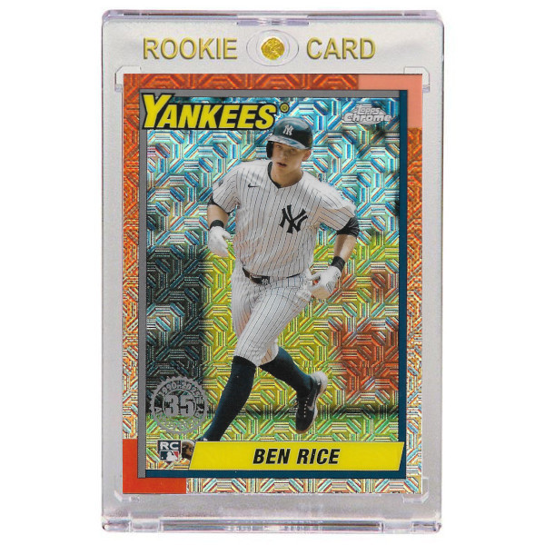 Ben Rice New York Yankees 2025 Topps Chrome 35th Anniversary # T90C-86 Rookie Card