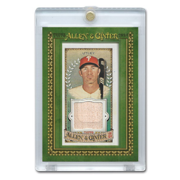 Chase Utley 2024 Topps Allen & Ginter Mini Framed Relic # MFR-CU