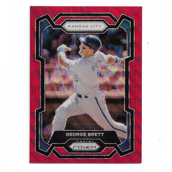 George Brett 2024 Panini Prizm Red Ice # 36