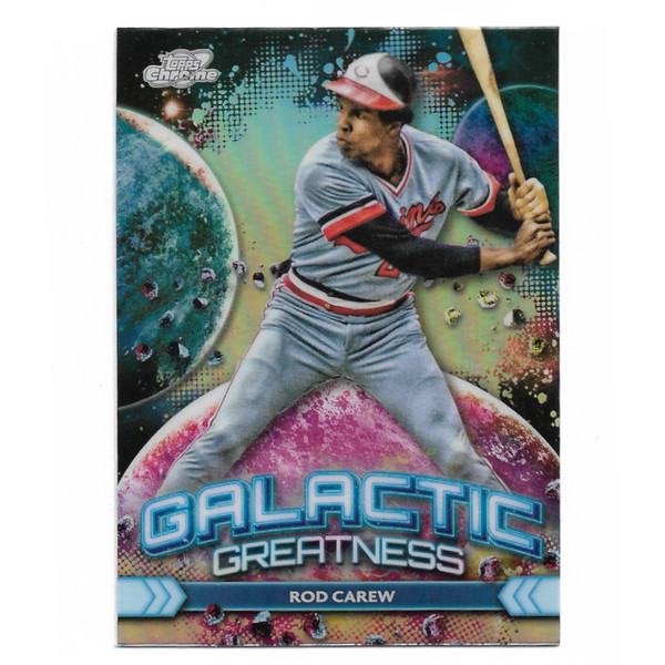 Rod Carew 2024 Topps Cosmic Chrome Galactic Greatness # 20
