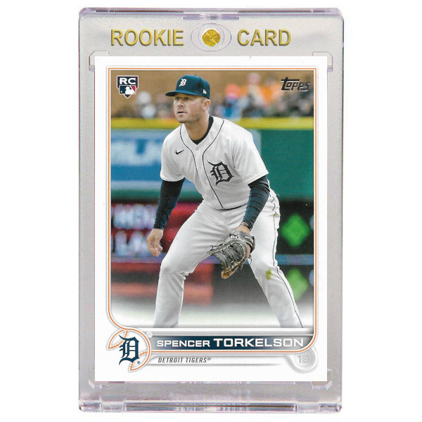 Spencer Torkelson Detroit Tigers 2022 Topps Factory Set Variation # 658 Rookie Card