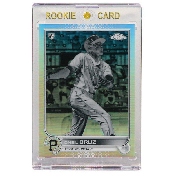 Oneil Cruz Pittsburgh Pirates 2022 Topps Chrome Negative Refractor # 128 Rookie Card