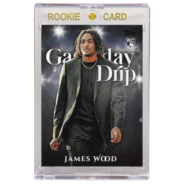 James Wood Washington Nationals 2025 Topps Gameday Drip # 3 Rookie Card
