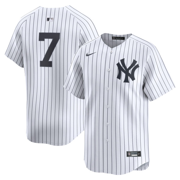 Men’s Nike Mickey Mantle New York Yankees Cooperstown Collection Limited Full Button Front Pinstripe Replica Jersey