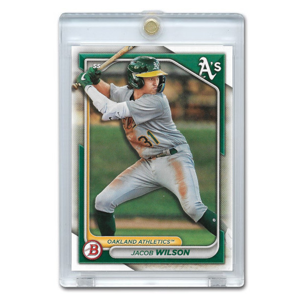 Jacob Wilson 2024 Bowman Prospects # BP3  Pre-Rookie Card