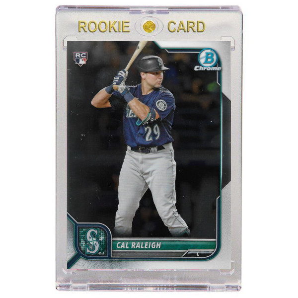 Cal Raleigh Seattle Mariners 2022 Bowman Chrome # 51 Rookie Card